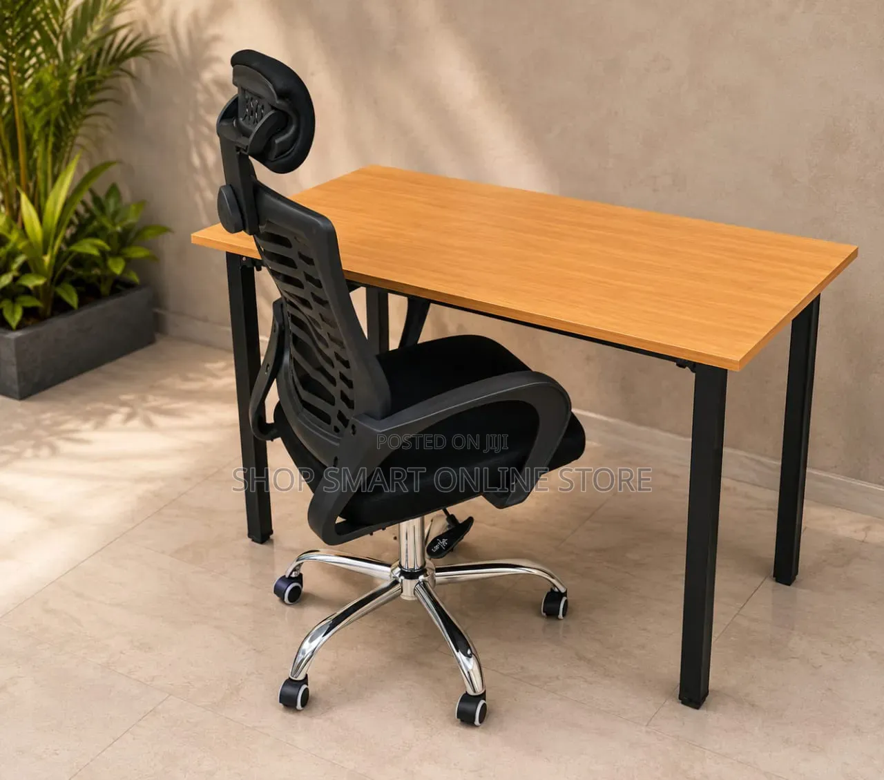 Quality Foldable Office Table and Chair(For Reading, Study, Computer)