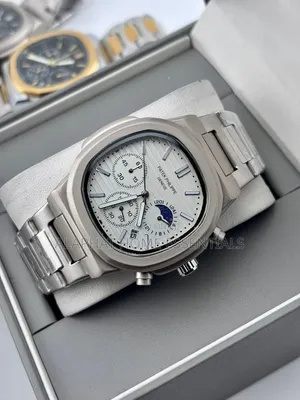 Patek Philippe Nautilus Moon Phase Chronograph Watch