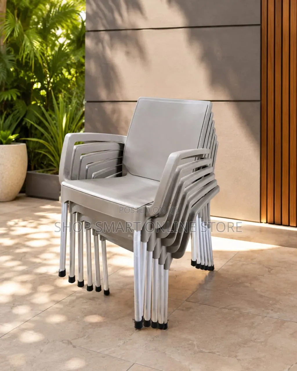 Metalling Stands Plastic Chairs Plastic Chairs