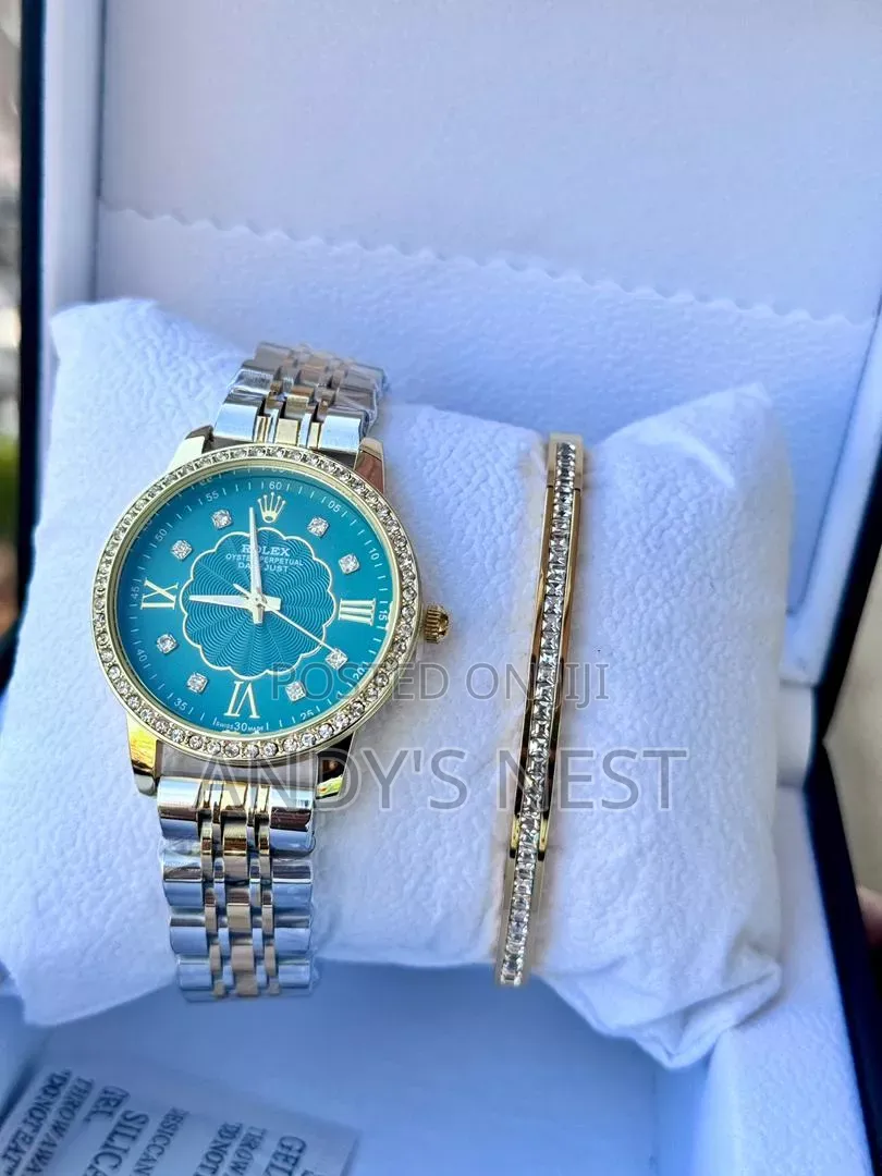 Ladies Rolex Watch With a Bracelet