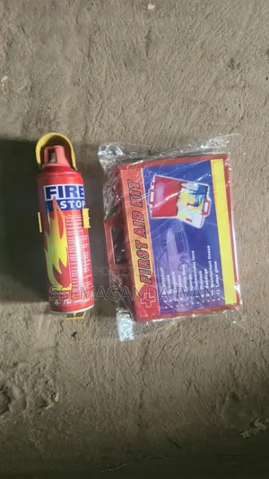 Full Set Fire Extinguisher and First Aid Box