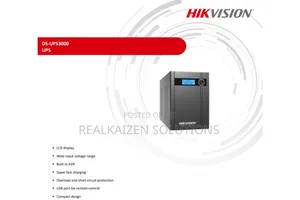 Hikvision Ups 3000va With Avr & Surge Protection 1800w