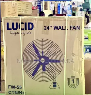 Lucid 20′′ Industrial Wall Fan FW-55 | Heavy Duty Fan