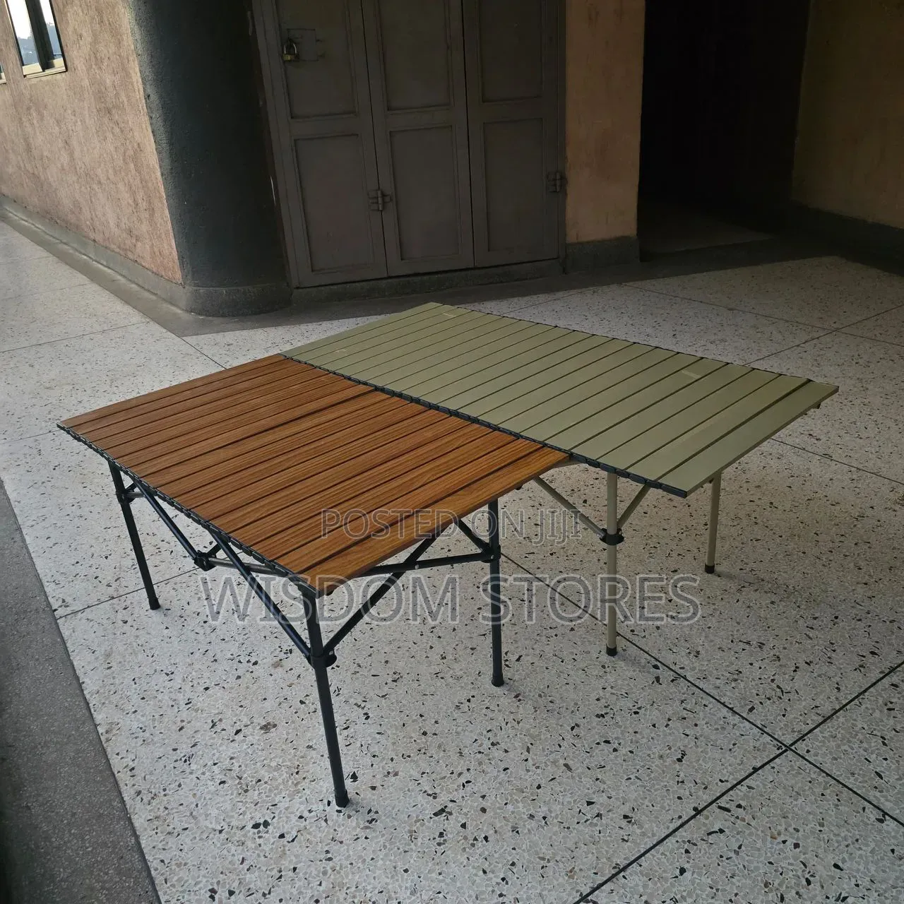 Portable, Lightweight Aluminum Roll-Up Camping Tables 90cm
