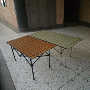 Portable, Lightweight Aluminum Roll-Up Camping Tables 90cm