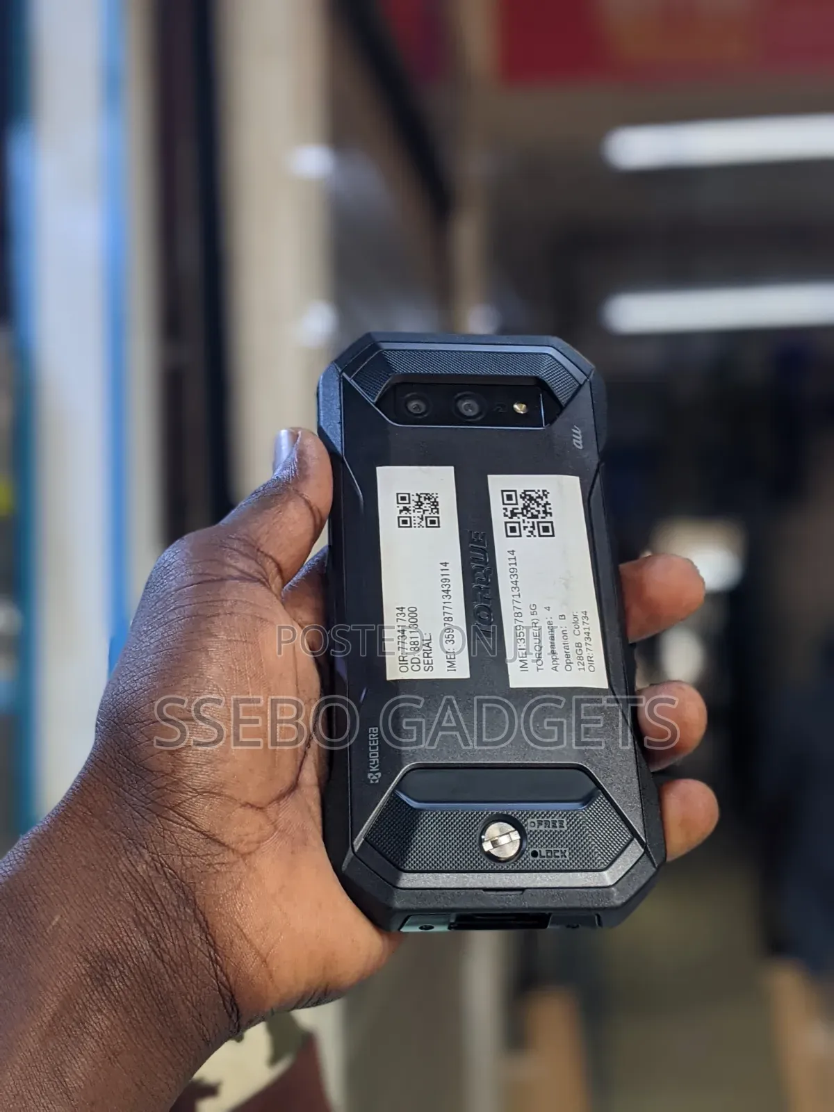 Kyocera Torque 5G 128 GB Black