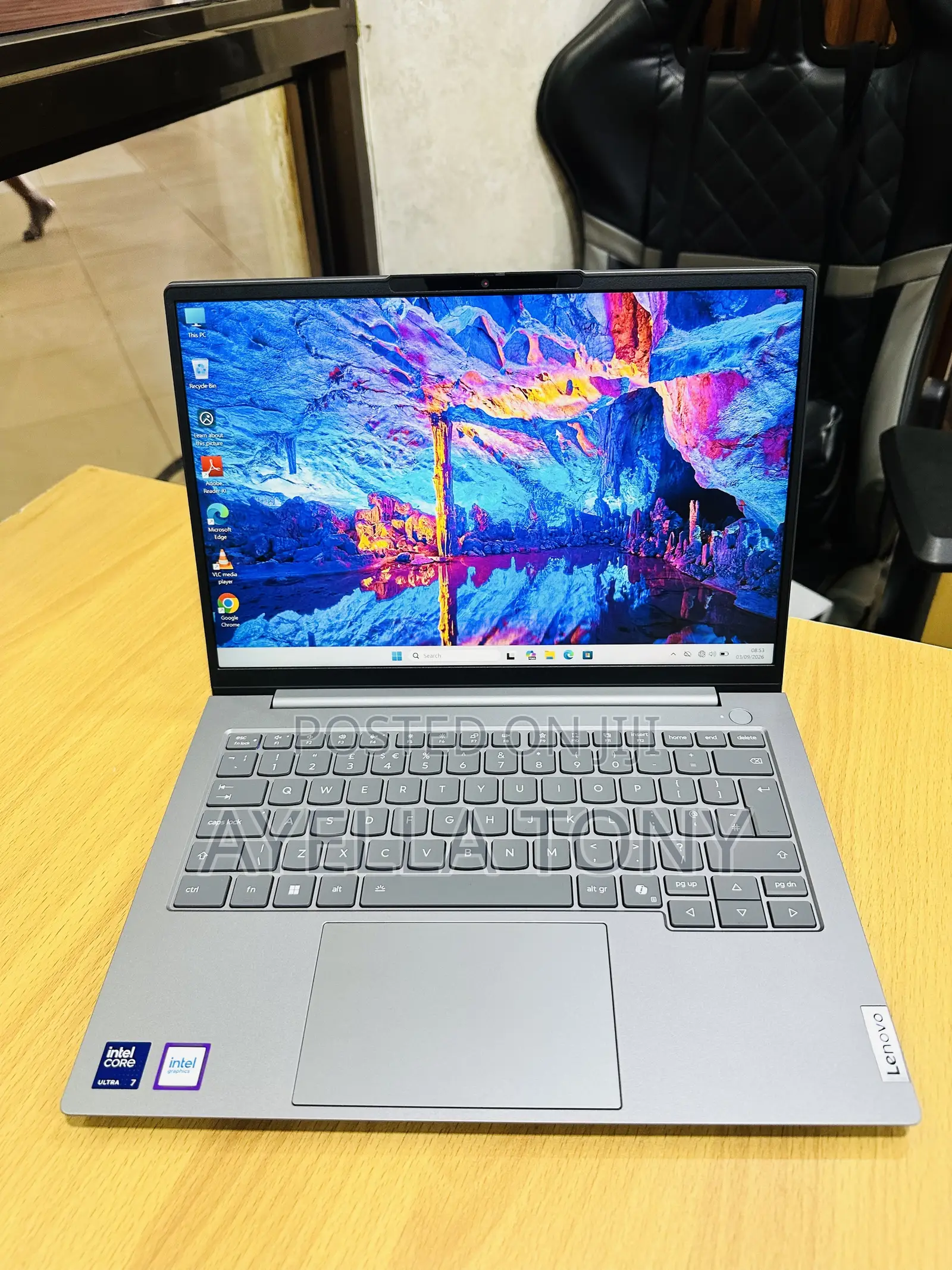 New Laptop Lenovo ThinkBook 14 G8 IAL 16GB Intel Core Ultra 7 SSD 512GB