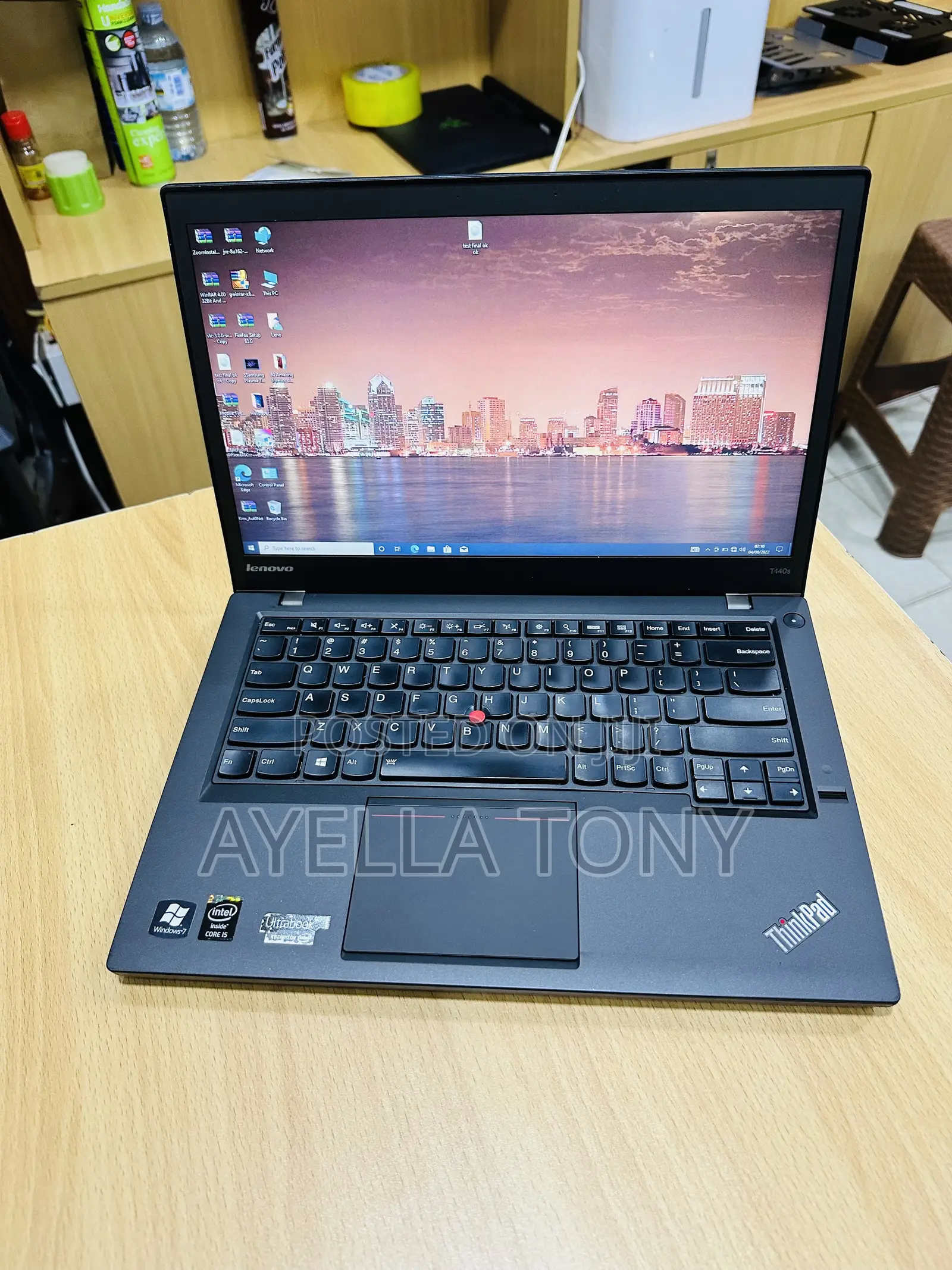 New Laptop Lenovo ThinkPad T440s 8GB Intel Core i5 SSD 500GB