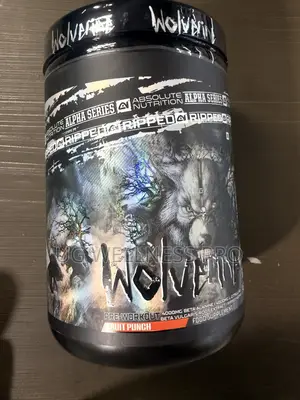 Absolute Nutrition Wolverine Pre-Workout Fruit Punch, 30 Servings