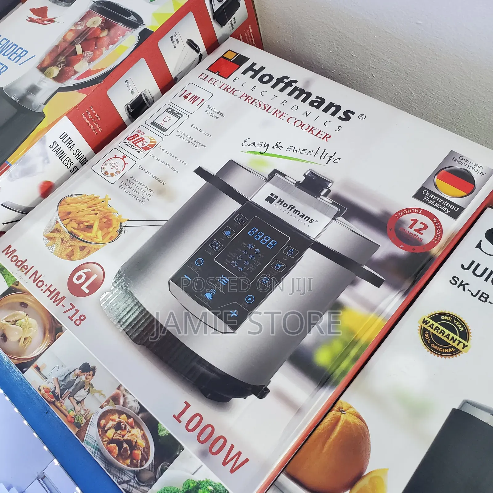 Electric Pressure Cooker/Hoffman Pressure Cooker 6l