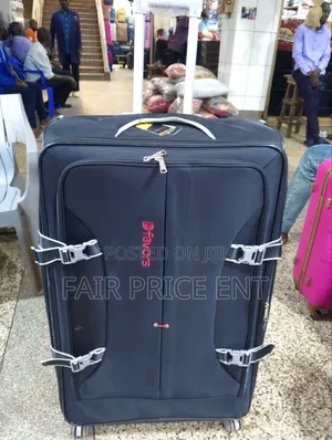 Original Cloth suitcase.Extralarge.( Black)