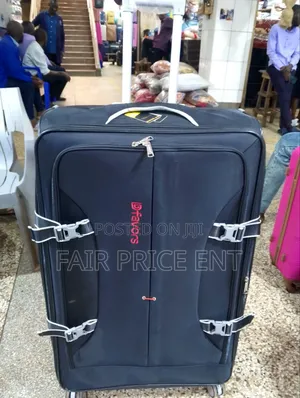 Original Cloth suitcase.Extralarge.( Black)
