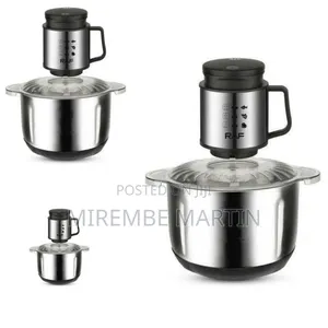 RAF Multi-Function Electric Food Chopper With Stainless Steel Bowl