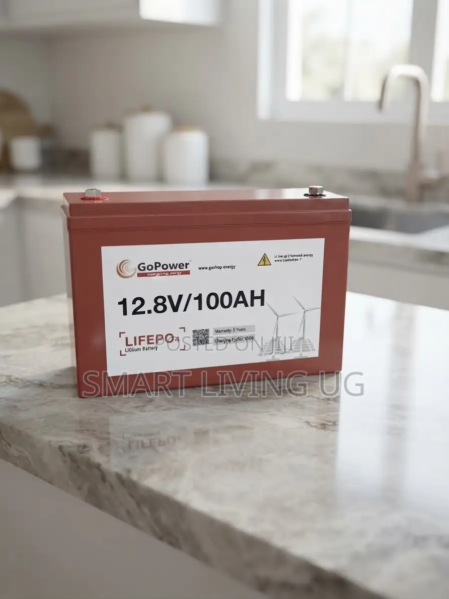 Brand New GoPower 100Ah 12V Deep Cycle Lithium Iron Phosphate Battery