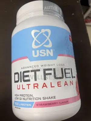 USN Diet Fuel Ultralean Weight Loss Shake (Strawberry, 20 Servings)