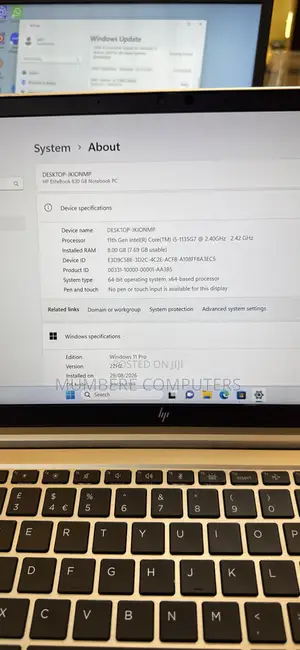 Laptop HP EliteBook 840 G8 8GB Intel Core i5 SSD 256GB