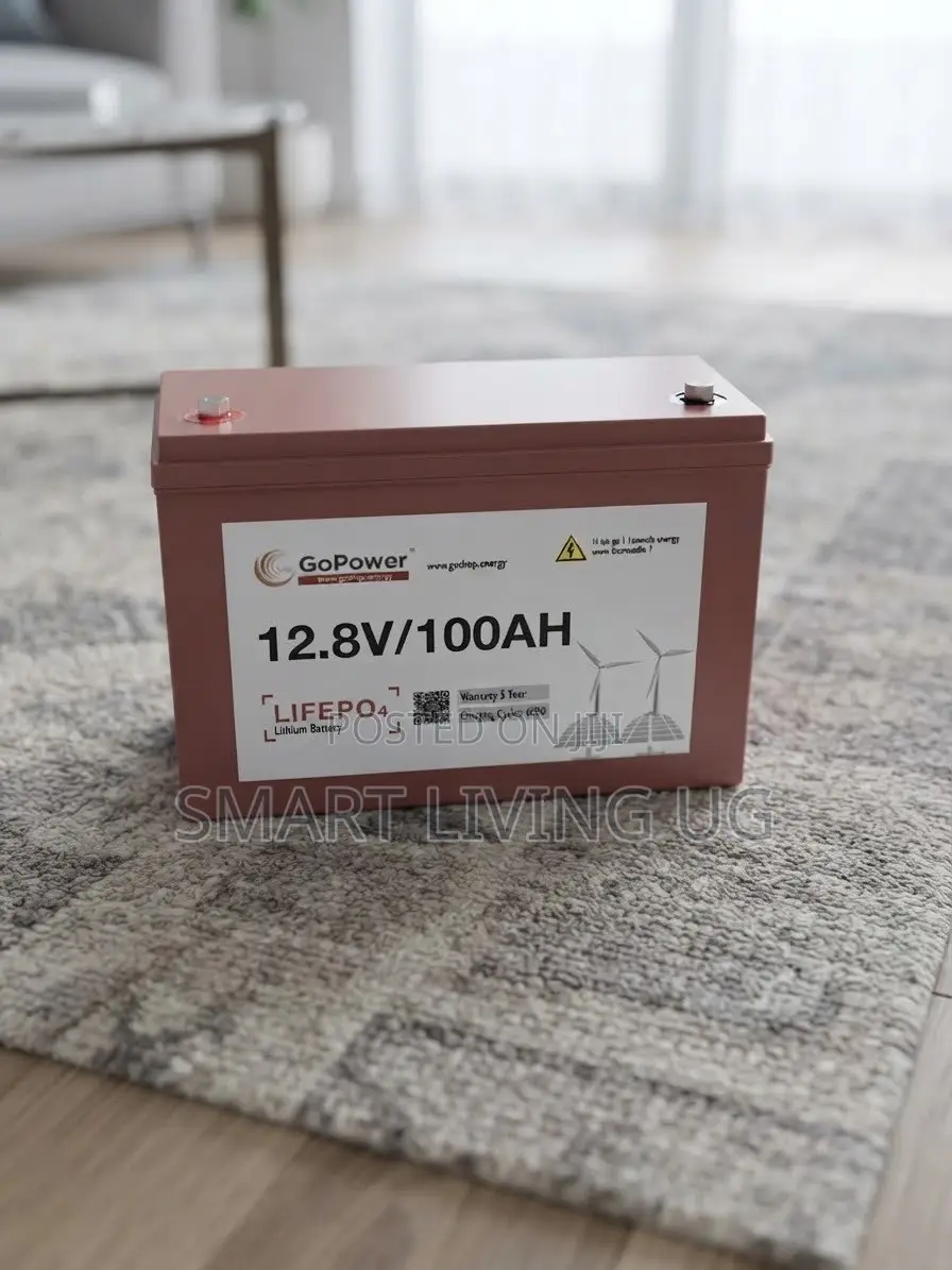 Durable GoPower 100Ah 12.8V Lithium Iron Phosphate Backup Battery