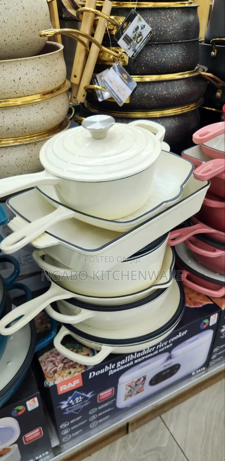 Cast Iron Cookware Sets.