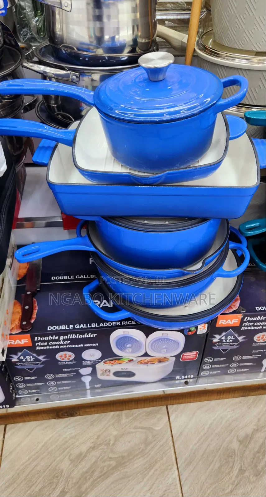 Cast Iron Cookware Sets.