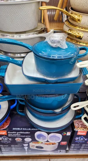 Cast Iron Cookware Sets.