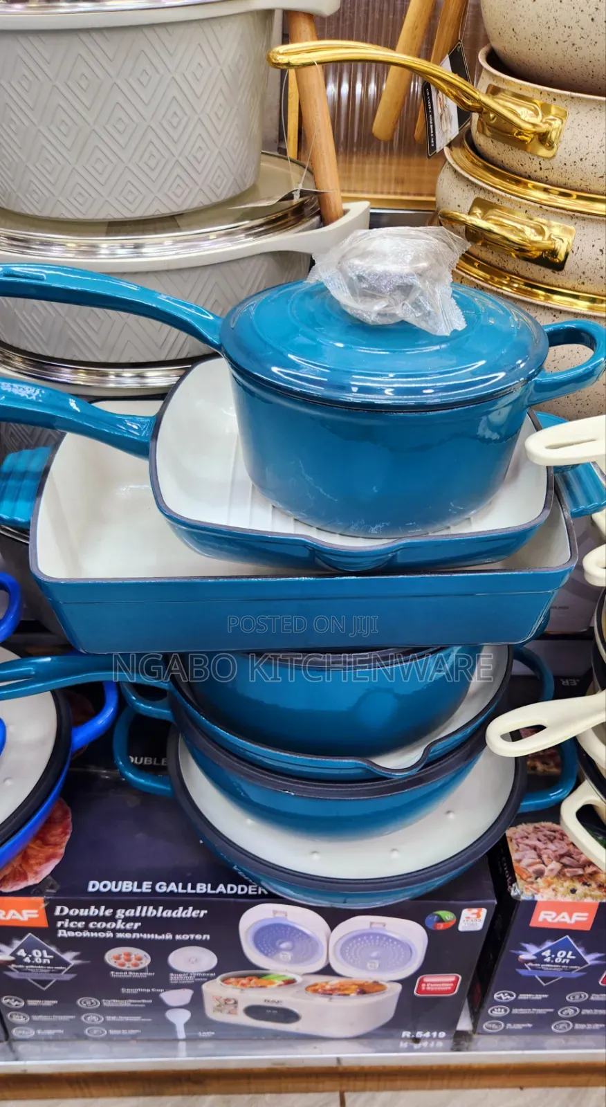 Cast Iron Cookware Sets.