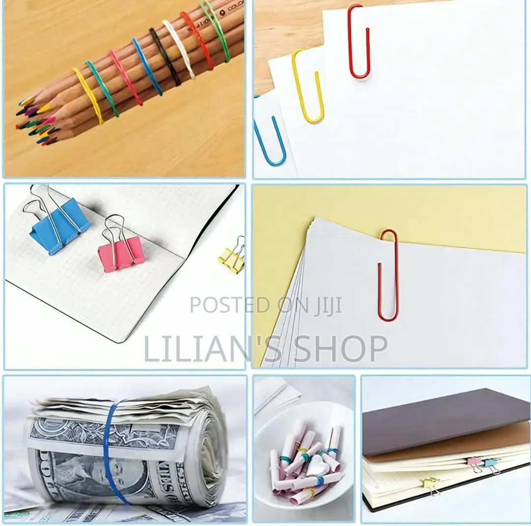 240Pcs Binder Clips Kit