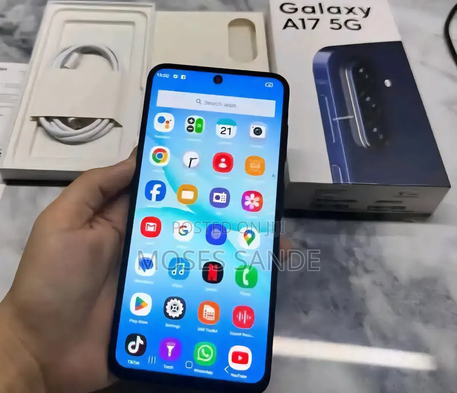 New Samsung Galaxy A17 5G 256 GB Blue