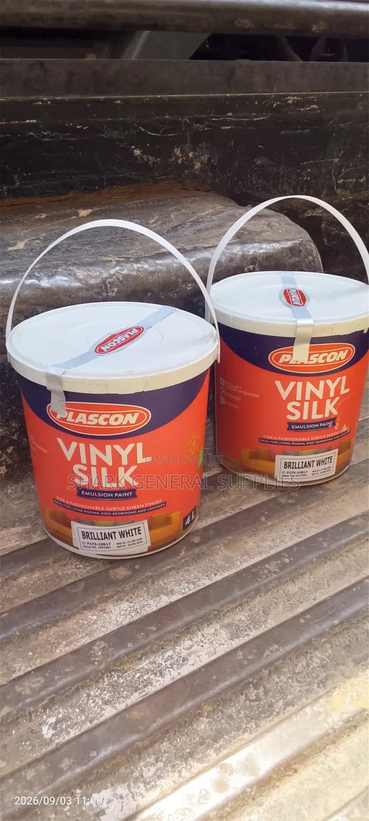 Vinyl Silk Paint 4 Liters Plascon