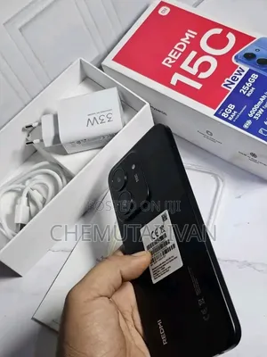 New Xiaomi Redmi 15C 4G 256 GB Black