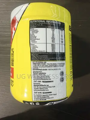 Absolute Nutrition Alpha Series BCAA Powder (Fruit Punch, 30 Servings