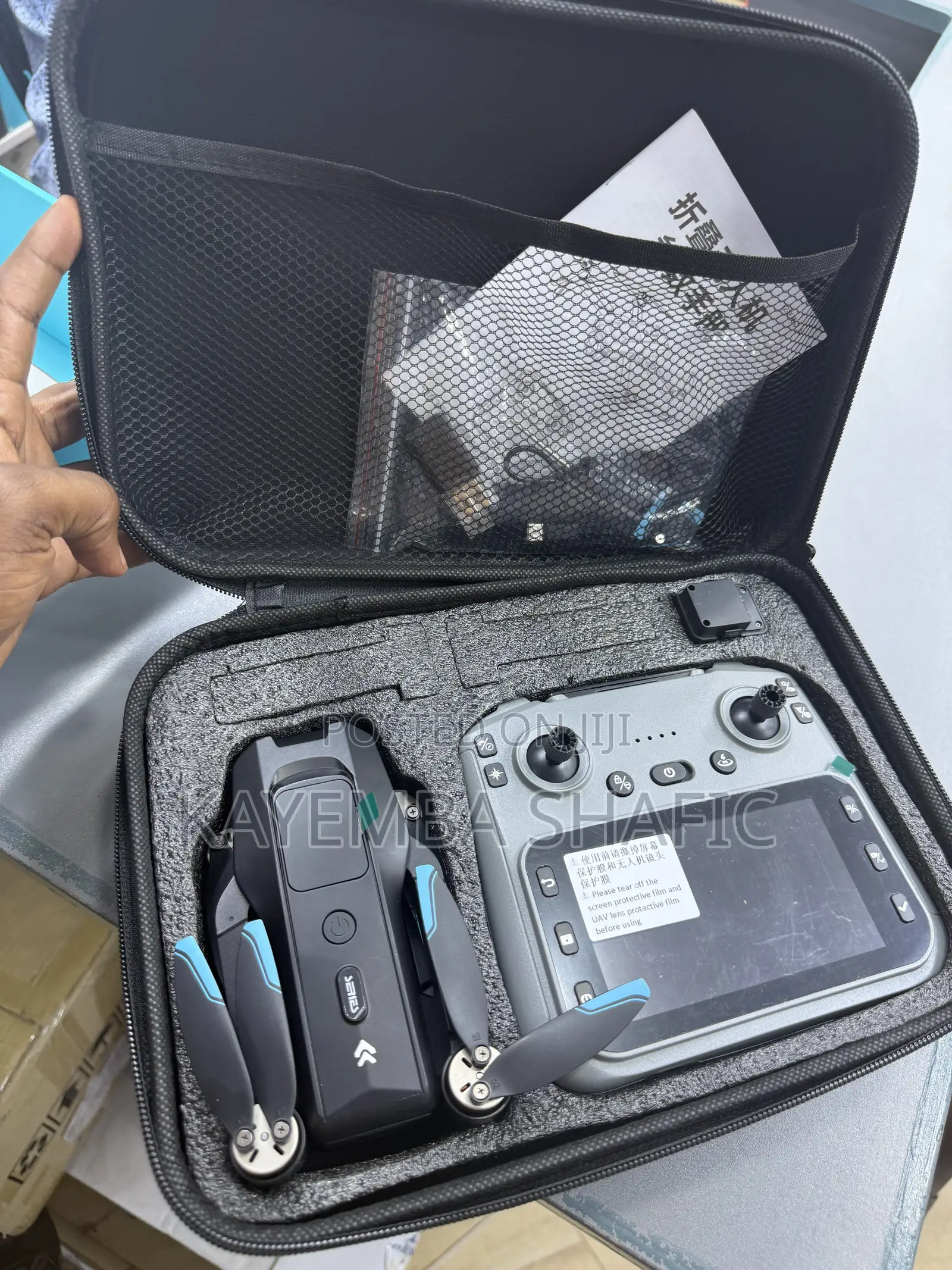S159 4K GPS Drone + Smart Screen Remote & 2 Batteries Included