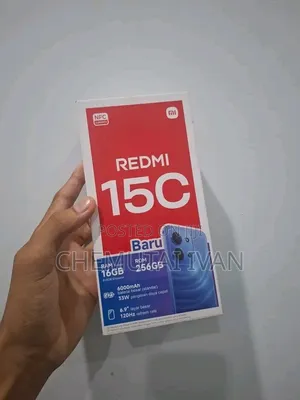 New Xiaomi Redmi 15C 4G 256 GB Black