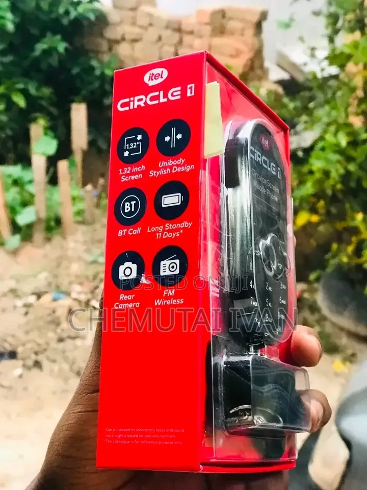 New Itel Circle 1 Black