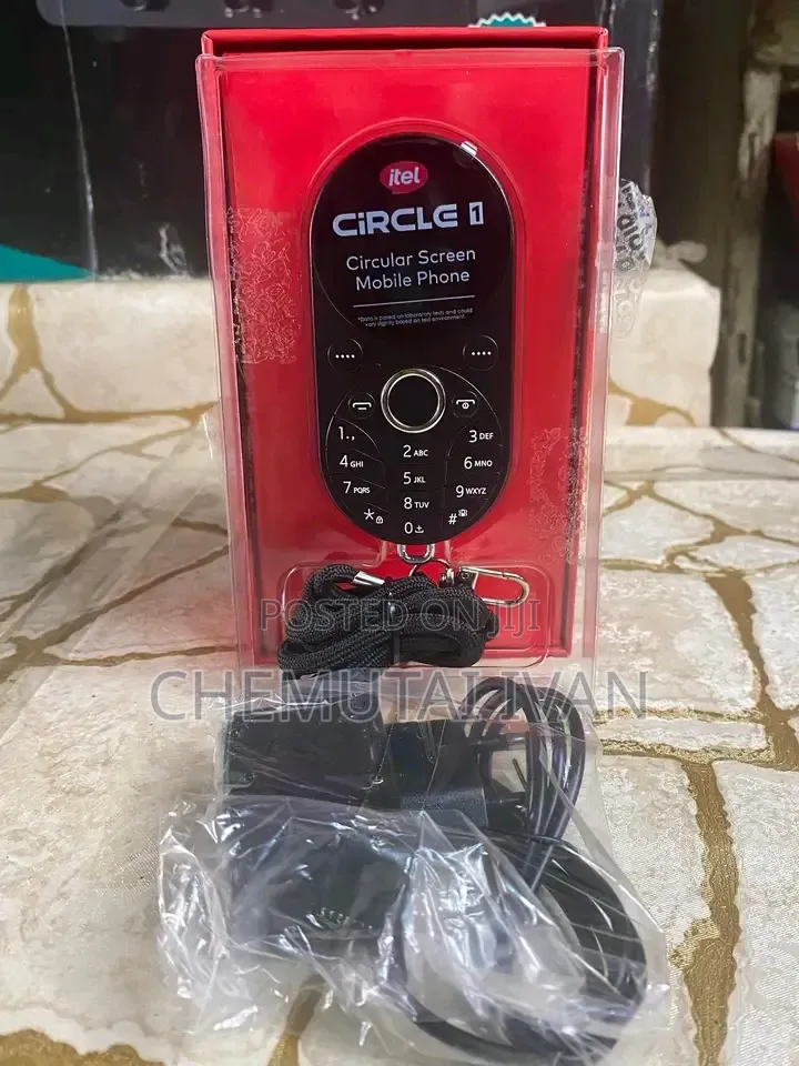 New Itel Circle 1 Black