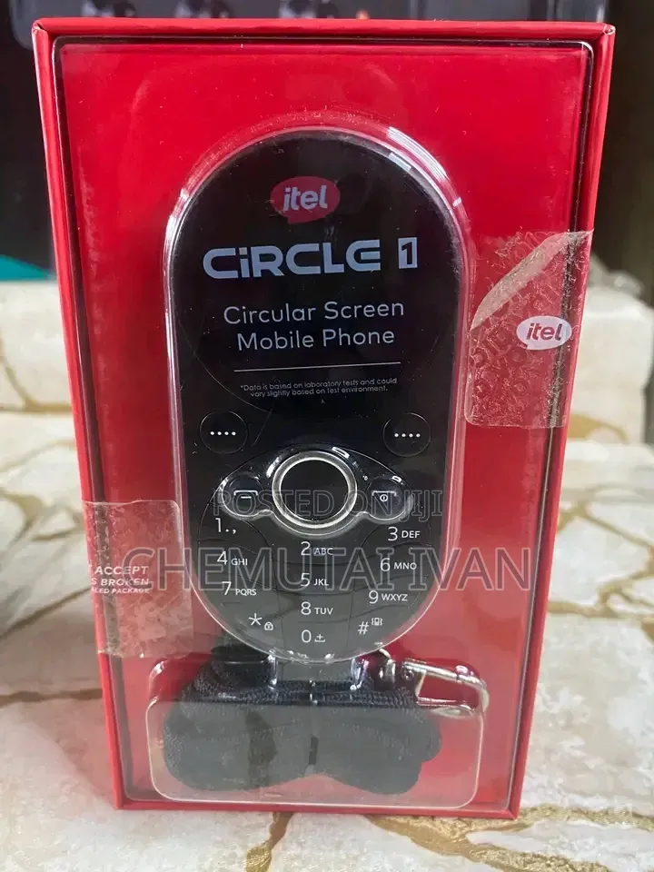 New Itel Circle 1 Black