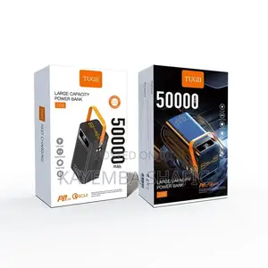 TUGII Y105 50000mAh 22.5W Fast Charging Power Bank - Runs a Router