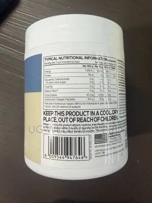 USN 100% Pure Collagen Powder 200g - Skin Joints, 40 Servings