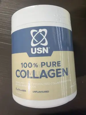 USN 100% Pure Collagen Powder 200g - Skin Joints, 40 Servings