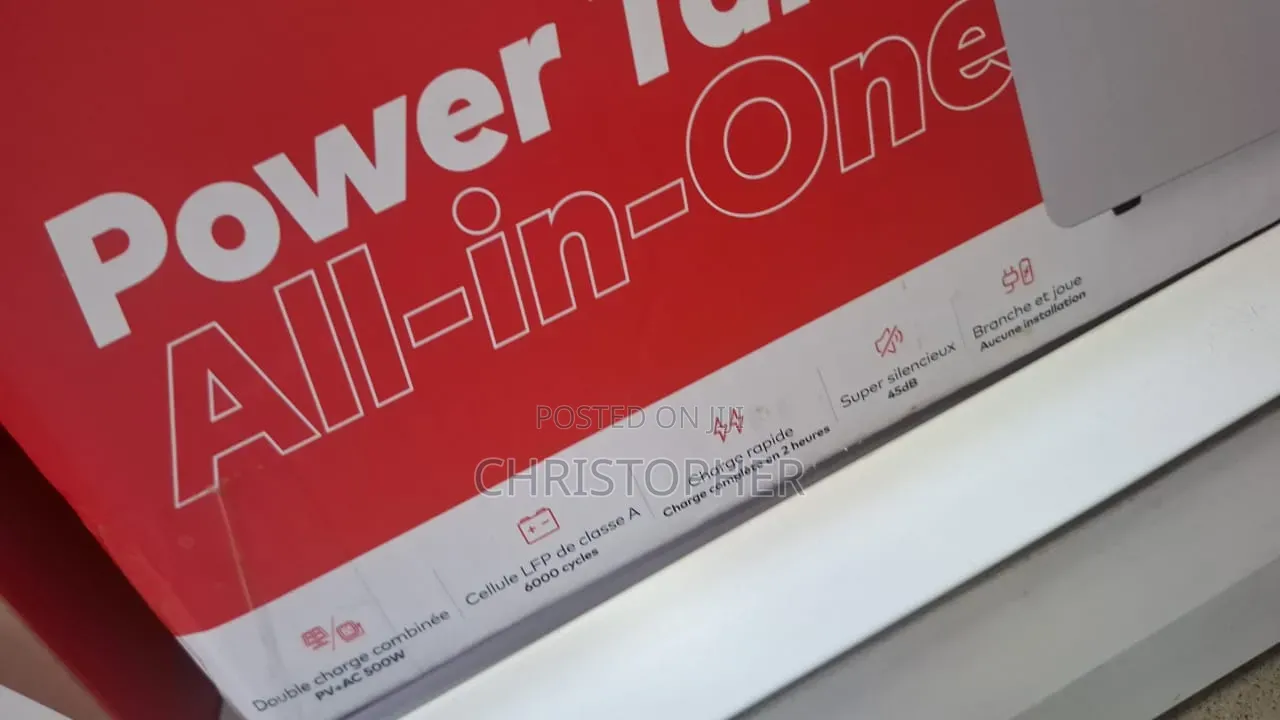 “ITEL 1000WH Portable Power Station – Solar + AC Backup | LiFePO4”