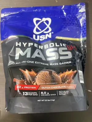 USN Hyperbolic Mass Extreme Mass Gainer (Dutch Chocolate, 1kg)