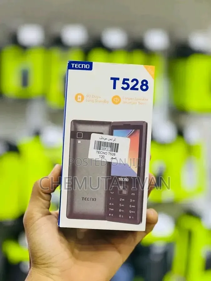 New Tecno T528 Black
