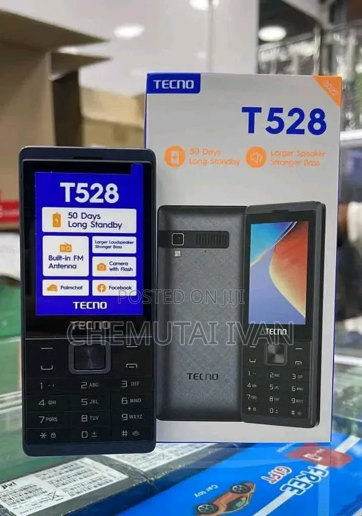 New Tecno T528 Black