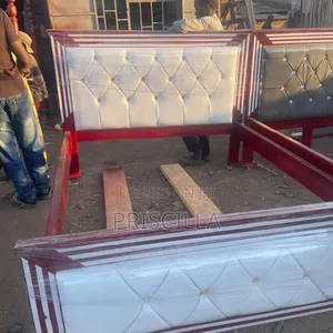5by6 Leather on Frame Bed