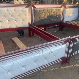 5by6 Leather on Frame Bed