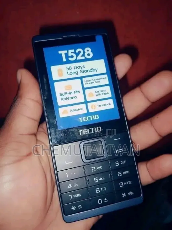 New Tecno T528 Black