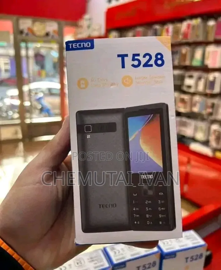 New Tecno T528 Black