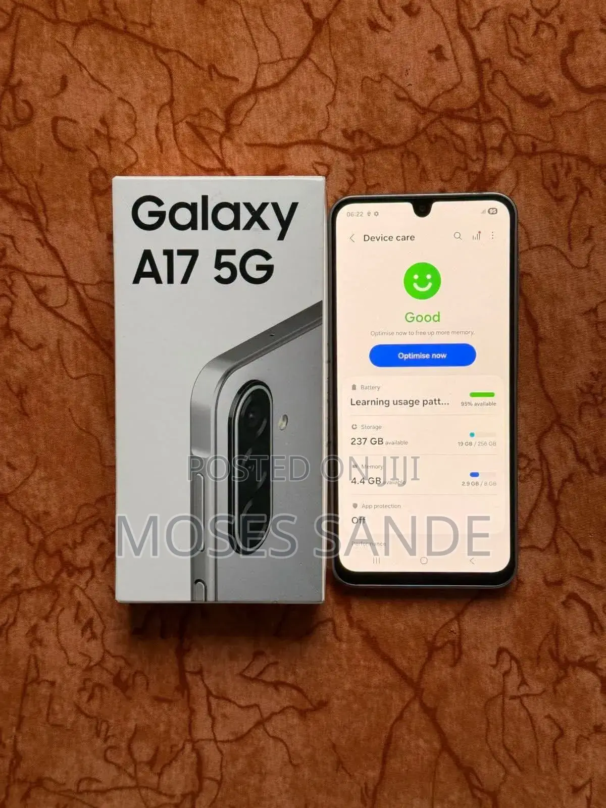 New Samsung Galaxy A17 5G 256 GB Silver