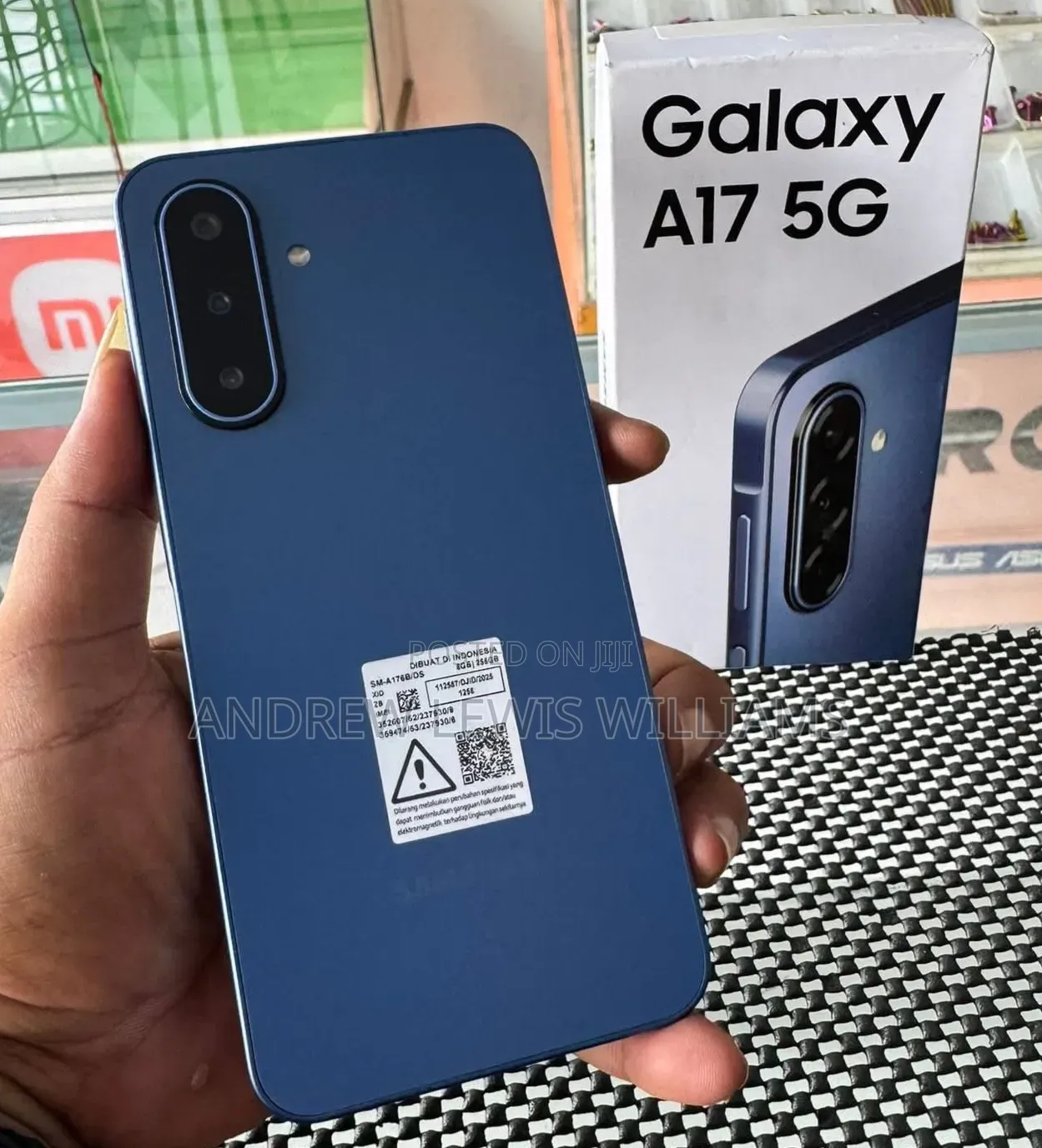 New Samsung Galaxy A17 5G 256 GB Blue