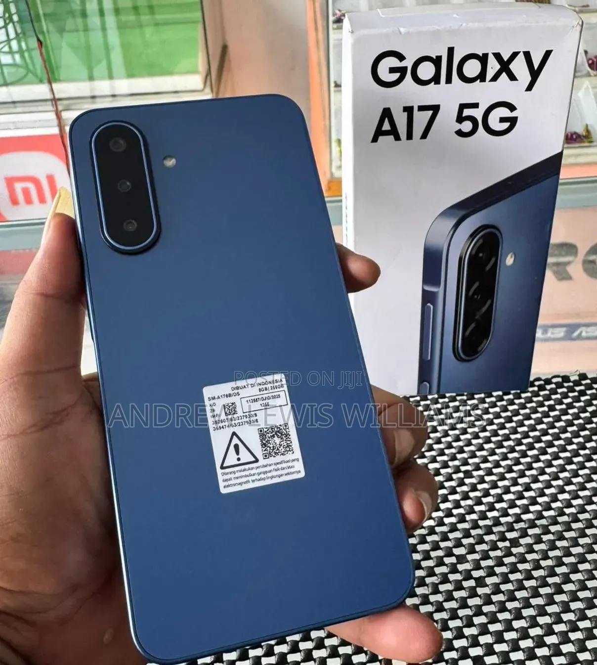 New Samsung Galaxy A17 5G 256 GB Blue