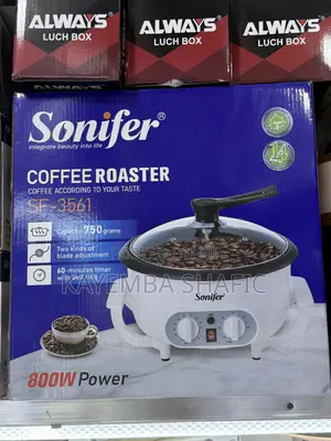 Sonifer SF-3561 Electric Coffee Roaster Machine - 750g 800W